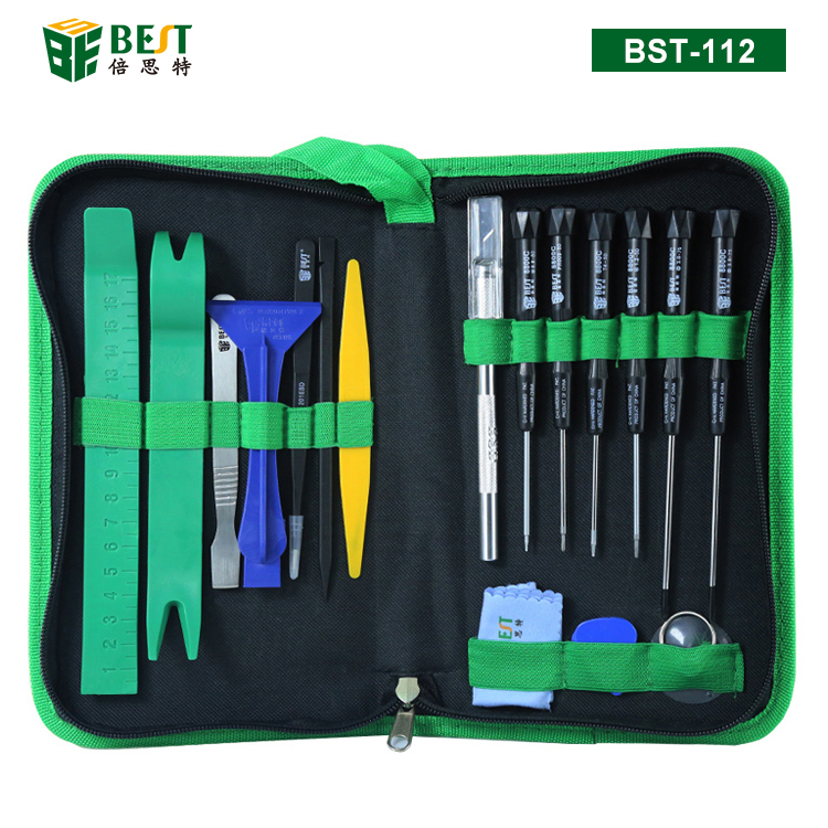 BST-112 多功能手機拆機工具包 22pcs